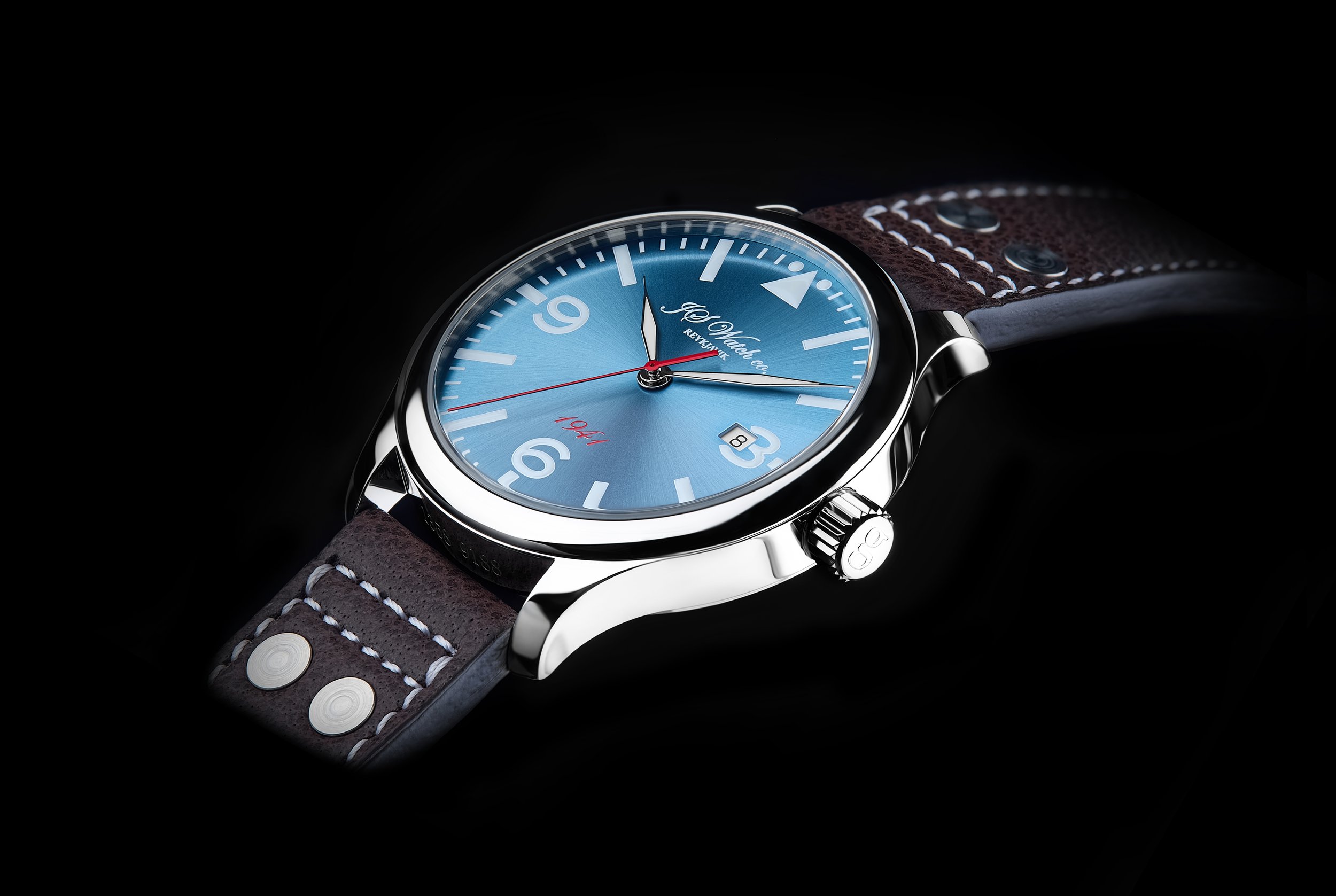 JS Watch Company Reykjavik — GLACIER BLUE FRISLAND 1941 JS Watch Company Reykjavik — GLACIER BLUE FRISLAND 1941